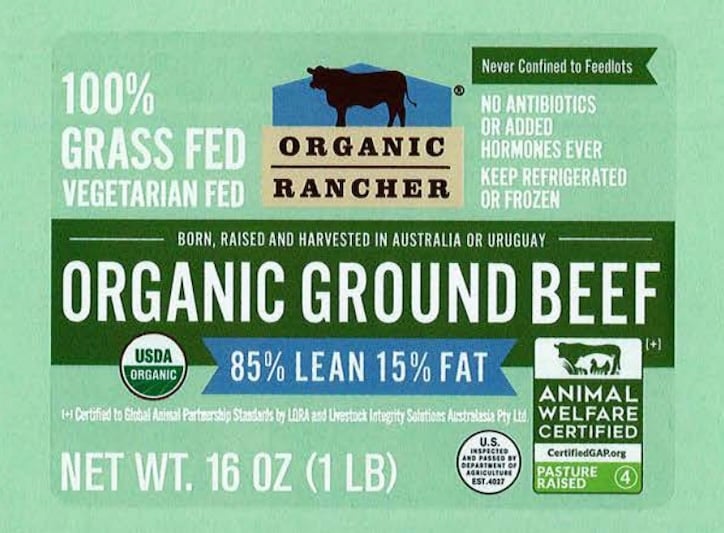 Organic Ranchers E. coli recall